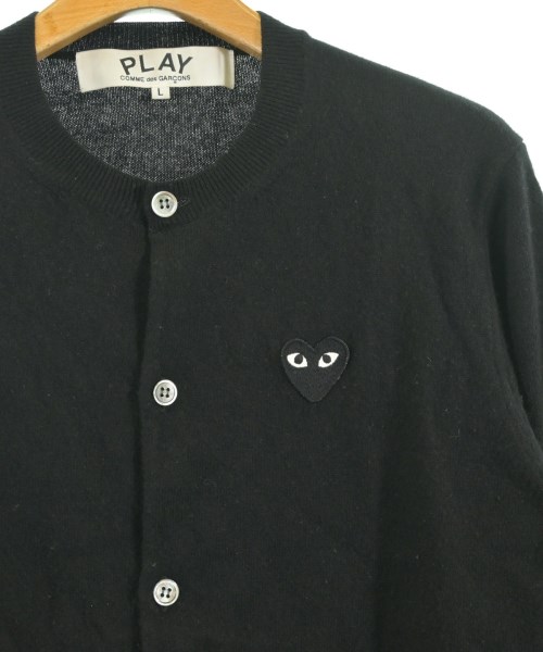 PLAY COMME des GARCONS（プレイコムデギャルソン）カーディガン 黒 サイズ:L メンズ/2200731151134