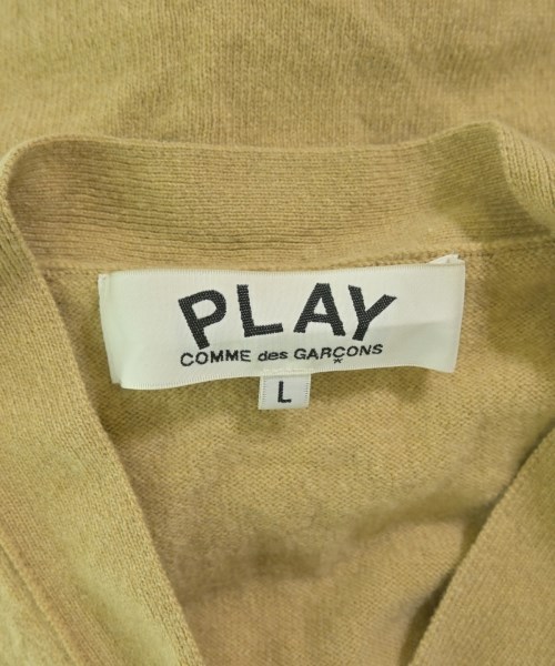 PLAY COMME des GARCONS（プレイコムデギャルソン）カーディガン ベージュ サイズ:L メンズ/2200731151141