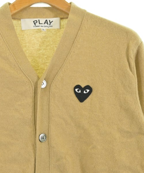 PLAY COMME des GARCONS（プレイコムデギャルソン）カーディガン ベージュ サイズ:L メンズ/2200731151141
