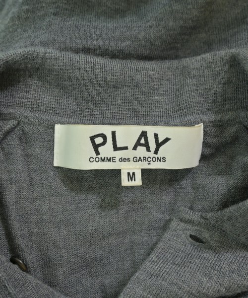 PLAY COMME des GARCONS（プレイコムデギャルソン）ニット・セーター グレー サイズ:M メンズ/2200731151158