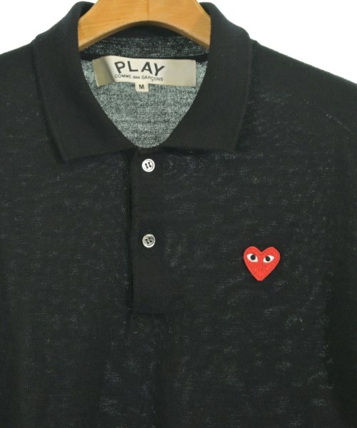 PLAY COMME des GARCONS（プレイコムデギャルソン）ニット・セーター 黒 サイズ:M メンズ/2200731151165