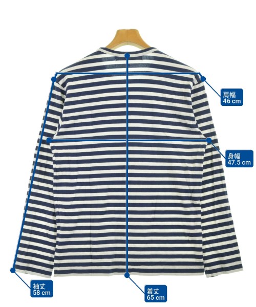 PLAY COMME des GARCONS（プレイコムデギャルソン）Tシャツ・カットソー 紺 サイズ:M メンズ/2200731151172