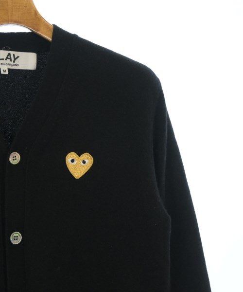 PLAY COMME des GARCONS（プレイコムデギャルソン）カーディガン 黒 サイズ:M メンズ/2200728271036