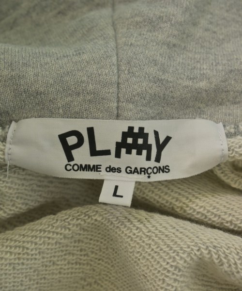 PLAY COMME des GARCONS（プレイコムデギャルソン）パーカー グレー サイズ:L レディース/2200731699032