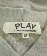 PLAY COMME des GARCONS（プレイコムデギャルソン）ポロシャツ グレー サイズ:M レディース/2200723986034