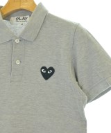 PLAY COMME des GARCONS（プレイコムデギャルソン）ポロシャツ グレー サイズ:M レディース/2200723986034
