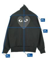 PLAY COMME des GARCONS（プレイコムデギャルソン）スウェット 黒 サイズ:M メンズ/2200731010011