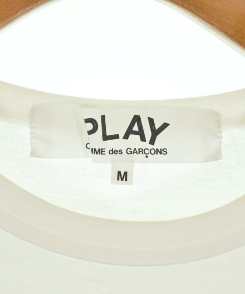 PLAY COMME des GARCONS（プレイコムデギャルソン）Tシャツ・カットソー 白 サイズ:M メンズ/2200727730015