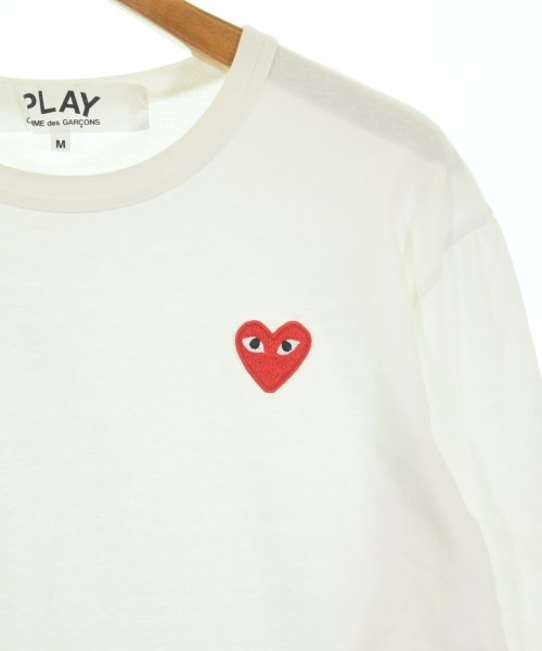 PLAY COMME des GARCONS（プレイコムデギャルソン）Tシャツ・カットソー 白 サイズ:M メンズ/2200727730015