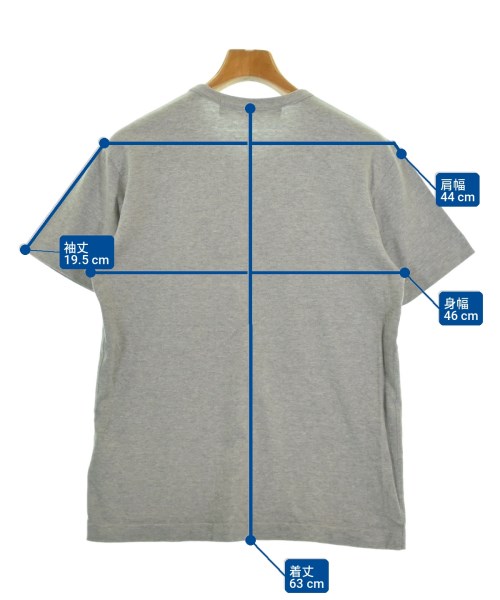 PLAY COMME des GARCONS（プレイコムデギャルソン）Tシャツ・カットソー グレー サイズ:M メンズ/2200728948136