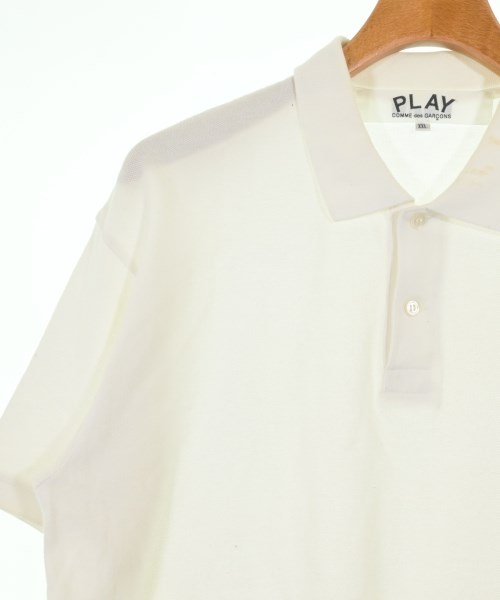 PLAY COMME des GARCONS（プレイコムデギャルソン）ポロシャツ 白