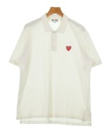 PLAY COMME des GARCONS（プレイコムデギャルソン）ポロシャツ 白 サイズ:XXL メンズ/2200732717025