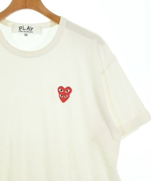 PLAY COMME des GARCONS（プレイコムデギャルソン）Tシャツ・カットソー 白 サイズ:XXL メンズ/2200732717032