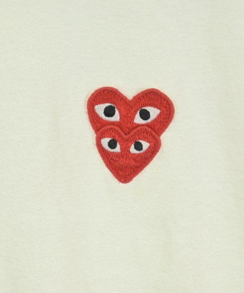 PLAY COMME des GARCONS（プレイコムデギャルソン）Tシャツ・カットソー 白 サイズ:XXL メンズ/2200732717032