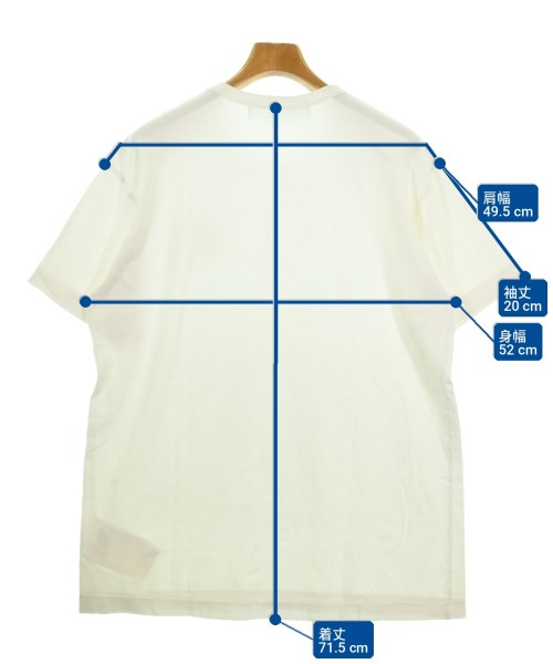 PLAY COMME des GARCONS（プレイコムデギャルソン）Tシャツ・カットソー 白 サイズ:XXL メンズ/2200732717032