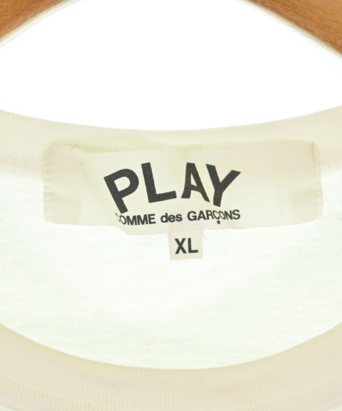 PLAY COMME des GARCONS（プレイコムデギャルソン）Tシャツ・カットソー 白 サイズ:XL メンズ/2200732717056