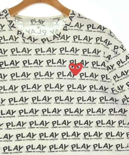 PLAY COMME des GARCONS（プレイコムデギャルソン）Tシャツ・カットソー 白 サイズ:L メンズ/2200728911048