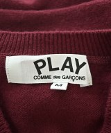 PLAY COMME des GARCONS（プレイコムデギャルソン）ニット・セーター 赤 サイズ:M レディース/2200726851131