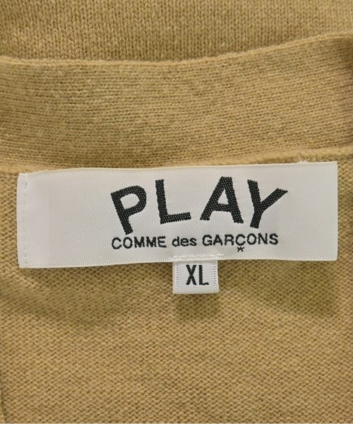 PLAY COMME des GARCONS（プレイコムデギャルソン）カーディガン ベージュ サイズ:XL メンズ/2200732186197