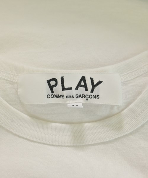 PLAY COMME des GARCONS（プレイコムデギャルソン）Tシャツ・カットソー 白 サイズ:M メンズ/2200732186203