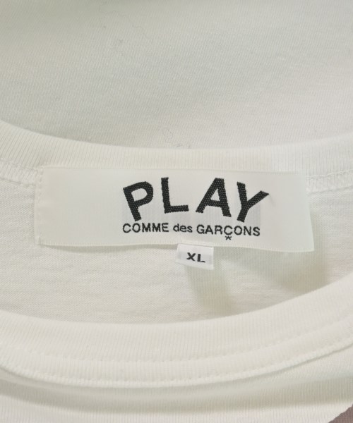 PLAY COMME des GARCONS（プレイコムデギャルソン）Tシャツ・カットソー 白 サイズ:XL メンズ/2200732186210