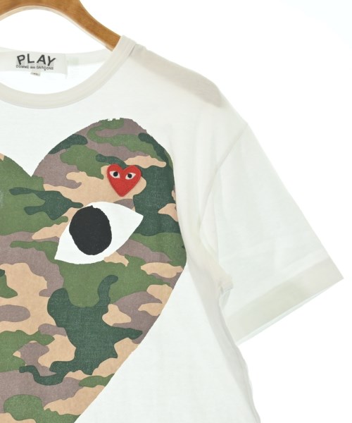 PLAY COMME des GARCONS（プレイコムデギャルソン）Tシャツ・カットソー 白 サイズ:XL メンズ/2200732186210