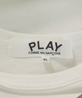 PLAY COMME des GARCONS（プレイコムデギャルソン）Tシャツ・カットソー 白 サイズ:XL メンズ/2200732186210