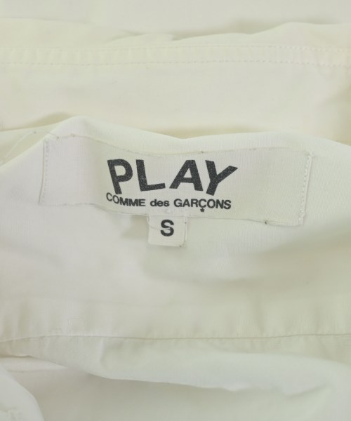 PLAY COMME des GARCONS（プレイコムデギャルソン）ブラウス 白 サイズ:S レディース/2200733581113