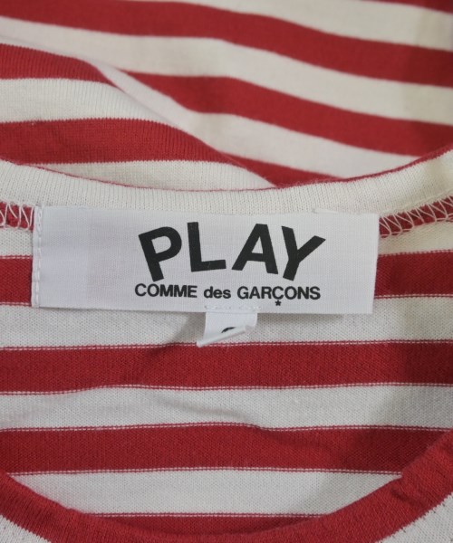 PLAY COMME des GARCONS（プレイコムデギャルソン）Tシャツ・カットソー 赤 サイズ:S レディース/2200733581144