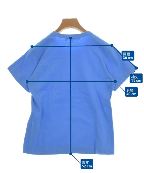 PLAY COMME des GARCONS（プレイコムデギャルソン）Tシャツ・カットソー 青 サイズ:M レディース/2200733581175