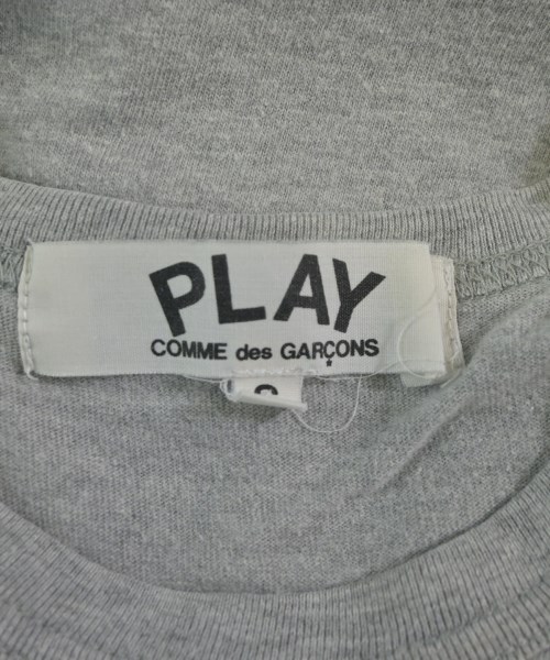 PLAY COMME des GARCONS（プレイコムデギャルソン）Tシャツ・カットソー グレー サイズ:S レディース/2200733581182