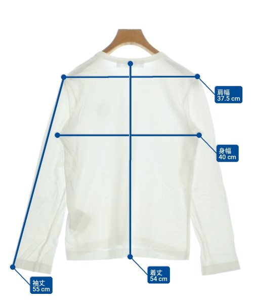 PLAY COMME des GARCONS（プレイコムデギャルソン）Tシャツ・カットソー 白 サイズ:M レディース/2200733581199
