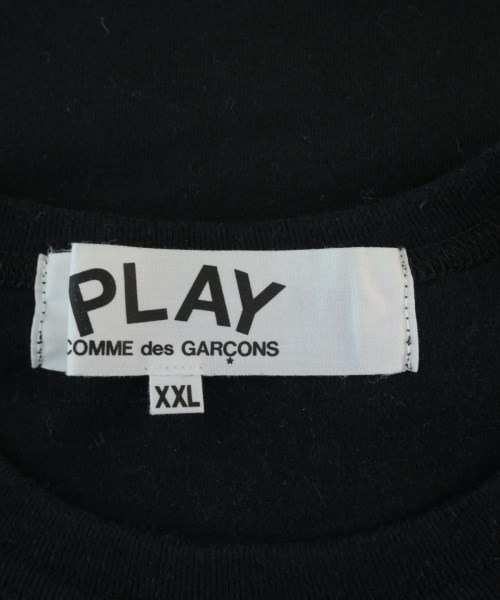 PLAY COMME des GARCONS（プレイコムデギャルソン）Tシャツ・カットソー 黒 サイズ:XXL メンズ/2200734242105