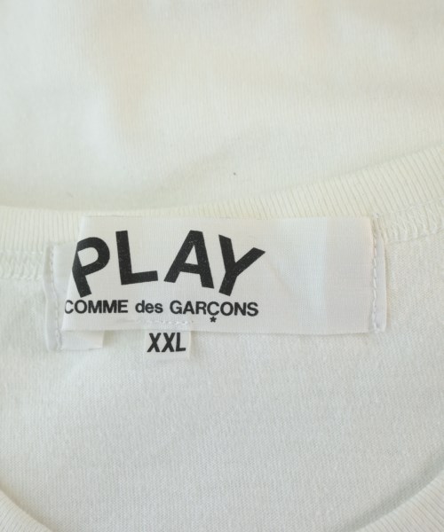 PLAY COMME des GARCONS（プレイコムデギャルソン）Tシャツ・カットソー 白 サイズ:XXL メンズ/2200734242112