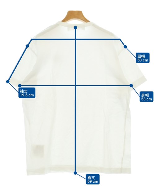 PLAY COMME des GARCONS（プレイコムデギャルソン）Tシャツ・カットソー 白 サイズ:XXL メンズ/2200734242112