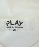 PLAY COMME des GARCONS（プレイコムデギャルソン）Tシャツ・カットソー 白 サイズ:XXL メンズ/2200734242112
