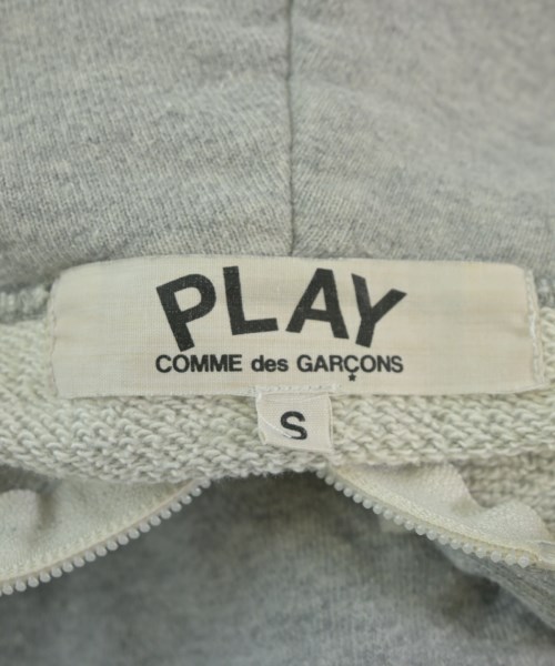 PLAY COMME des GARCONS（プレイコムデギャルソン）パーカー グレー サイズ:S レディース/2200734879066