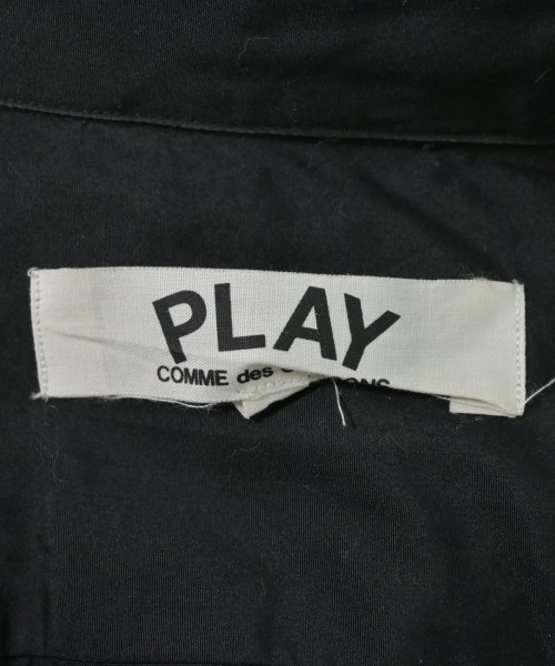 PLAY COMME des GARCONS（プレイコムデギャルソン）カジュアルシャツ 黒 サイズ:S レディース/2200734888020