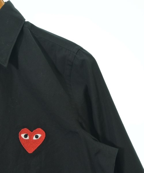 PLAY COMME des GARCONS（プレイコムデギャルソン）カジュアルシャツ 黒 サイズ:S レディース/2200734888020