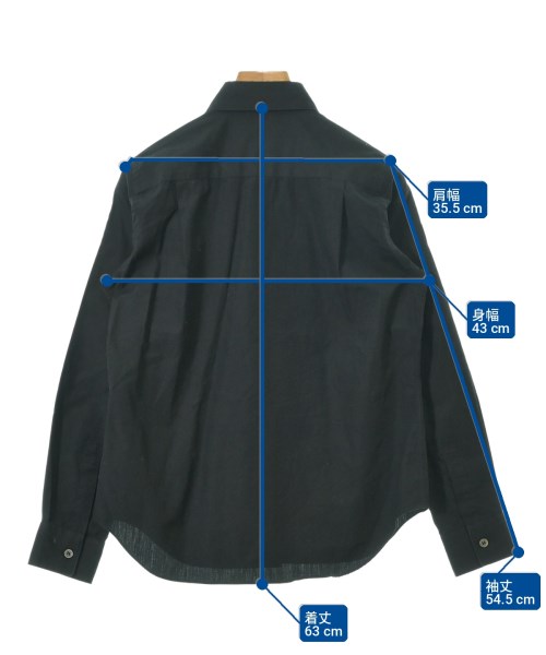 PLAY COMME des GARCONS（プレイコムデギャルソン）カジュアルシャツ 黒 サイズ:S レディース/2200734888020