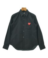 PLAY COMME des GARCONS（プレイコムデギャルソン）カジュアルシャツ 黒 サイズ:S レディース/2200734888020