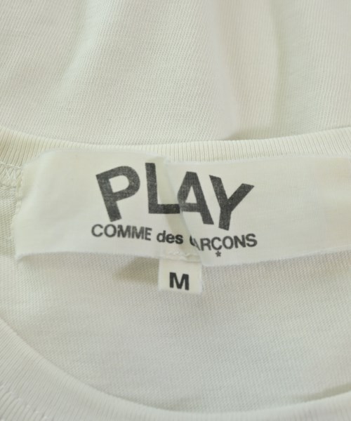 PLAY COMME des GARCONS（プレイコムデギャルソン）Tシャツ・カットソー 白 サイズ:M レディース/2200735208063