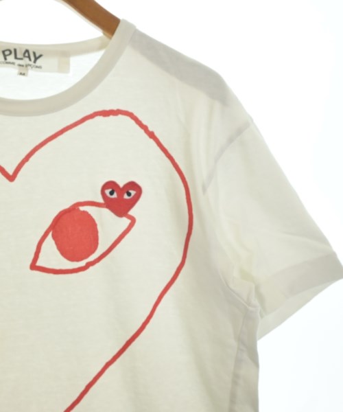 PLAY COMME des GARCONS（プレイコムデギャルソン）Tシャツ・カットソー 白 サイズ:M レディース/2200735208063