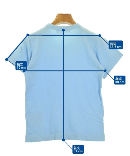PLAY COMME des GARCONS（プレイコムデギャルソン）Tシャツ・カットソー 青 サイズ:S レディース/2200725644109