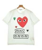 PLAY COMME des GARCONS（プレイコムデギャルソン）Tシャツ・カットソー 白 サイズ:L メンズ/2200730999232