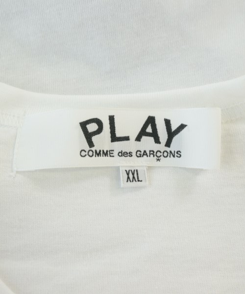 PLAY COMME des GARCONS（プレイコムデギャルソン）Tシャツ・カットソー 白 サイズ:XXL メンズ/2200730999256