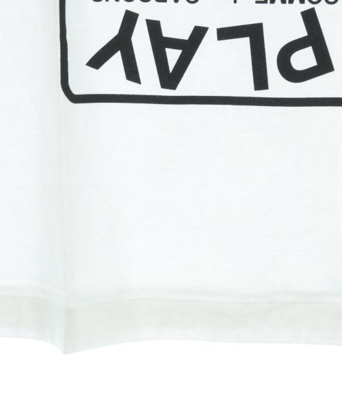 PLAY COMME des GARCONS（プレイコムデギャルソン）Tシャツ・カットソー 白 サイズ:XXL メンズ/2200730999256