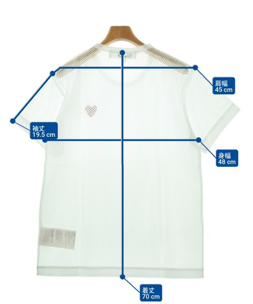 PLAY COMME des GARCONS（プレイコムデギャルソン）Tシャツ・カットソー 白 サイズ:M メンズ/2200730999294