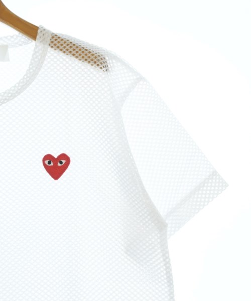 PLAY COMME des GARCONS（プレイコムデギャルソン）Tシャツ・カットソー 白 サイズ:L メンズ/2200730999300