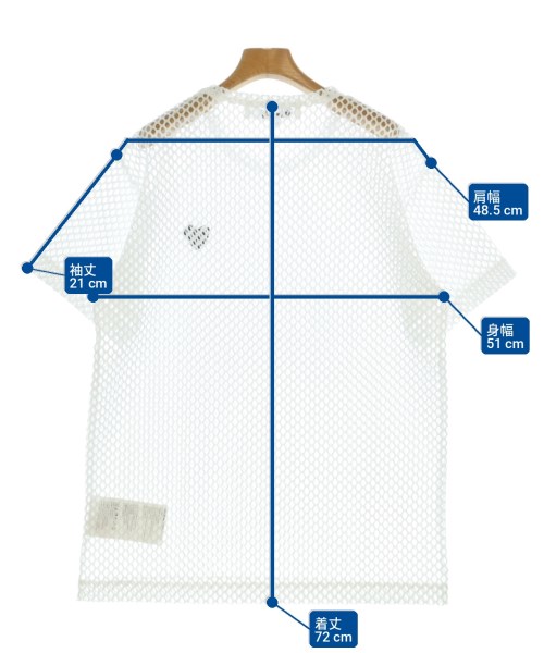 PLAY COMME des GARCONS（プレイコムデギャルソン）Tシャツ・カットソー 白 サイズ:L メンズ/2200730999324